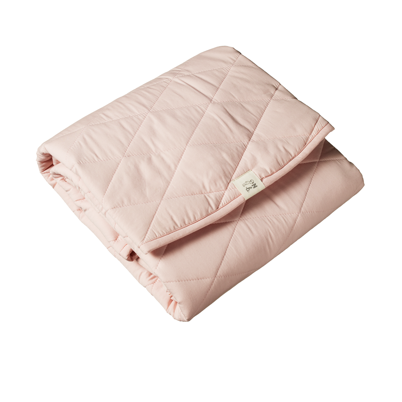Nature Baby Quilted Play Mat Rose Bud