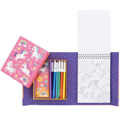 Tiger Tribe Colouring Set Unicorn Magic