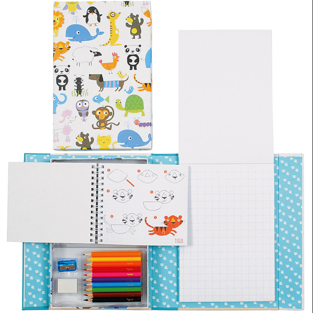 Tiger Tribe How to Draw Animals