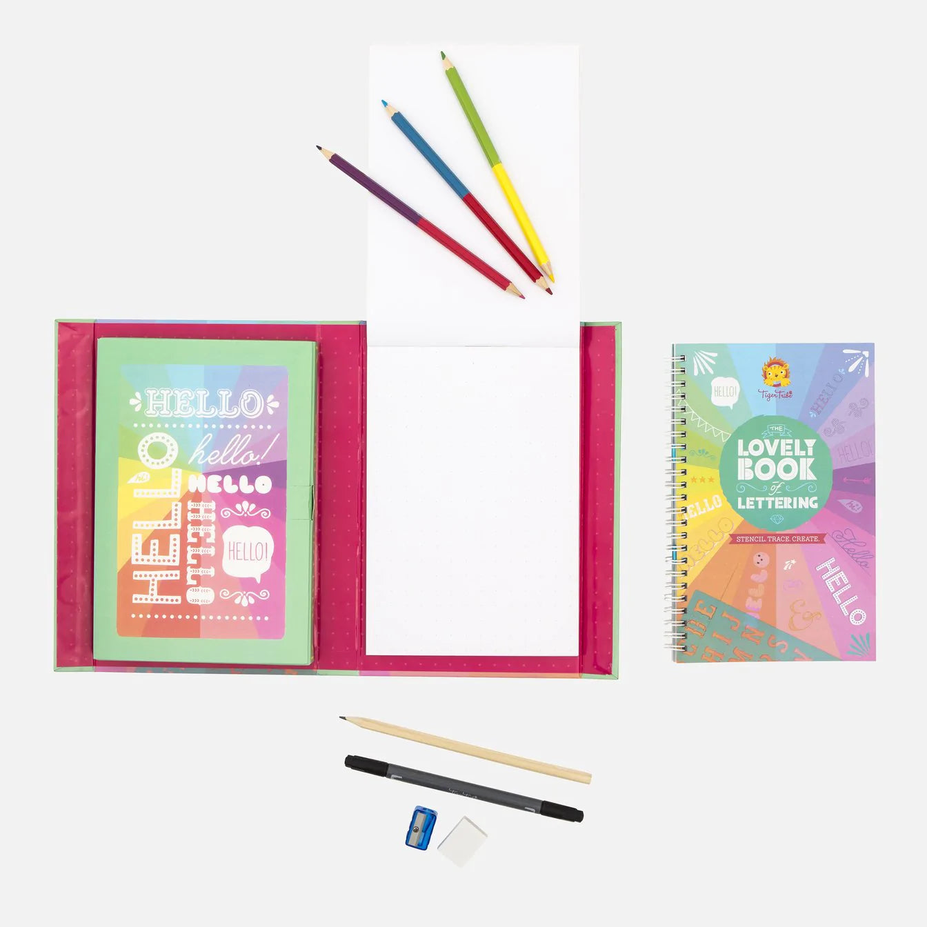 Tiger Tribe Lovely Book of Lettering