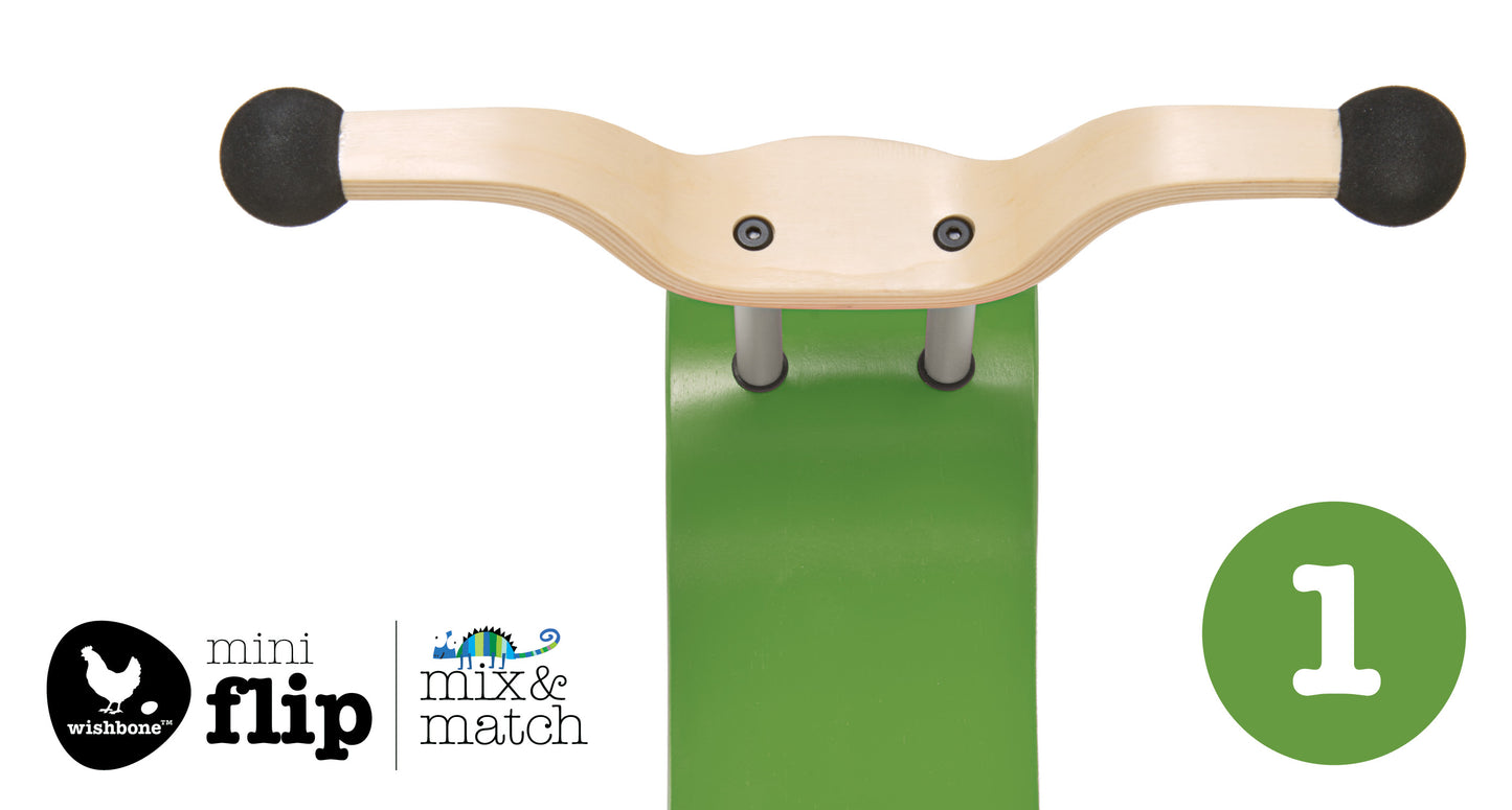 Wishbone Mini Flip Step 1 : Top