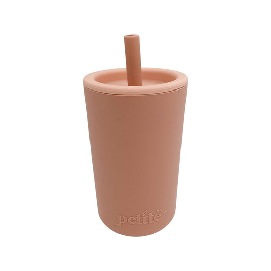 Petite Eats Large Smoothie Cup Peony/Romee