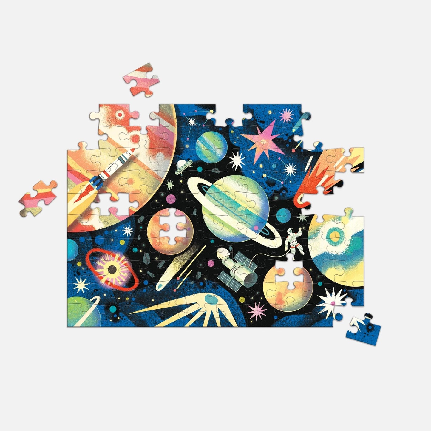 Space Mission Double Sided Puzzle 100pce