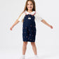 Goldie + Ace Mini Strawberry Embroidered Burton Overalls