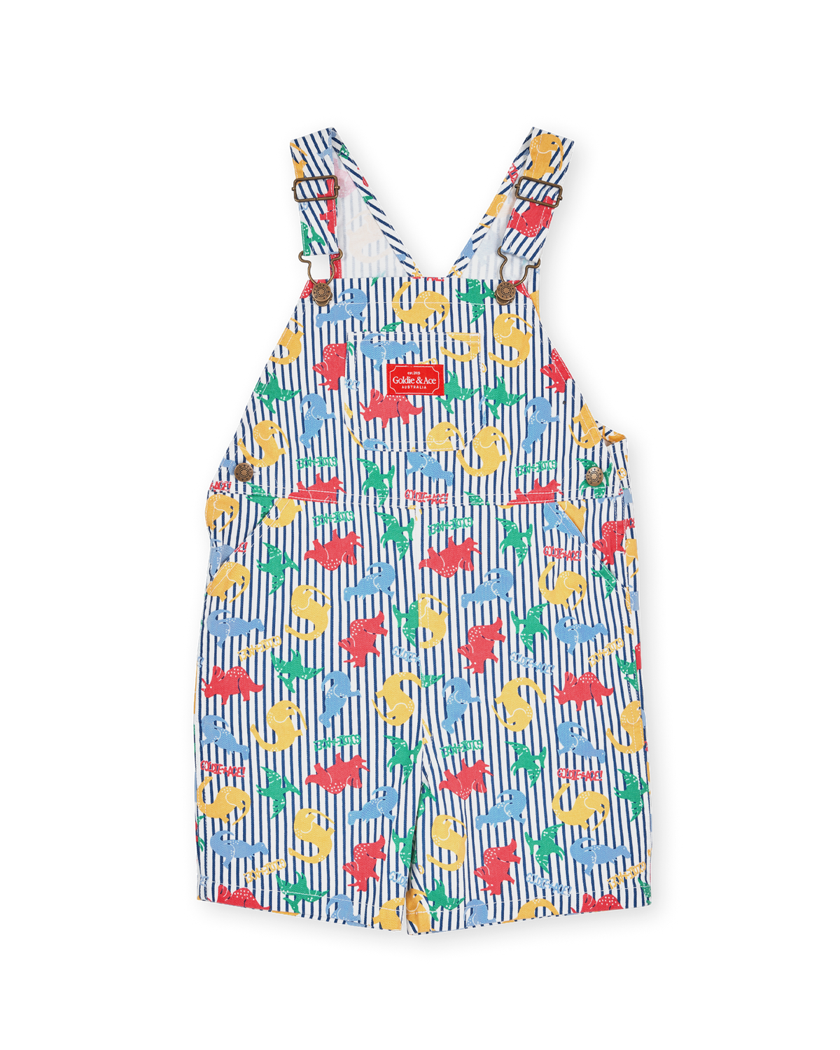 Goldie + Ace Dino Print Burton Overall