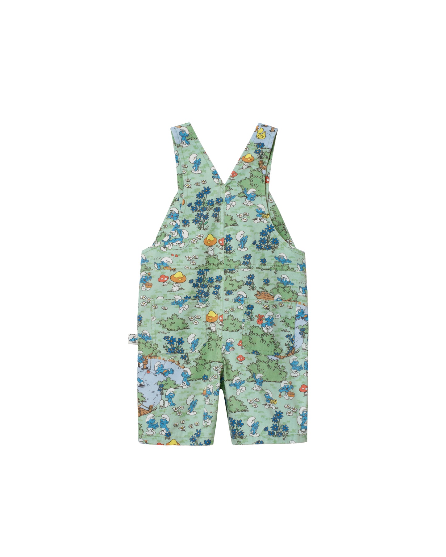 Goldie + Ace The Smurfs Village Print Burton Overall