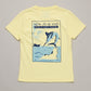 Just Another Fisherman Mini Salty Anglers Short Sleeve Tee Dawn Yellow