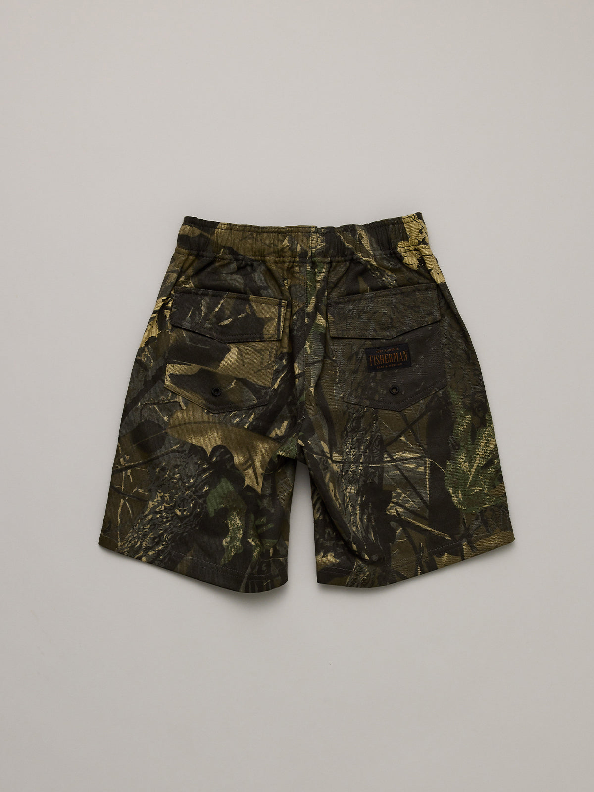 Just Another Fisherman Mini Shipyard Shorts Oak Camo