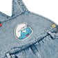 Goldie + Ace The Smurfs Patch Austin Overalls