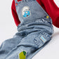 Goldie + Ace The Smurfs Patch Austin Overalls