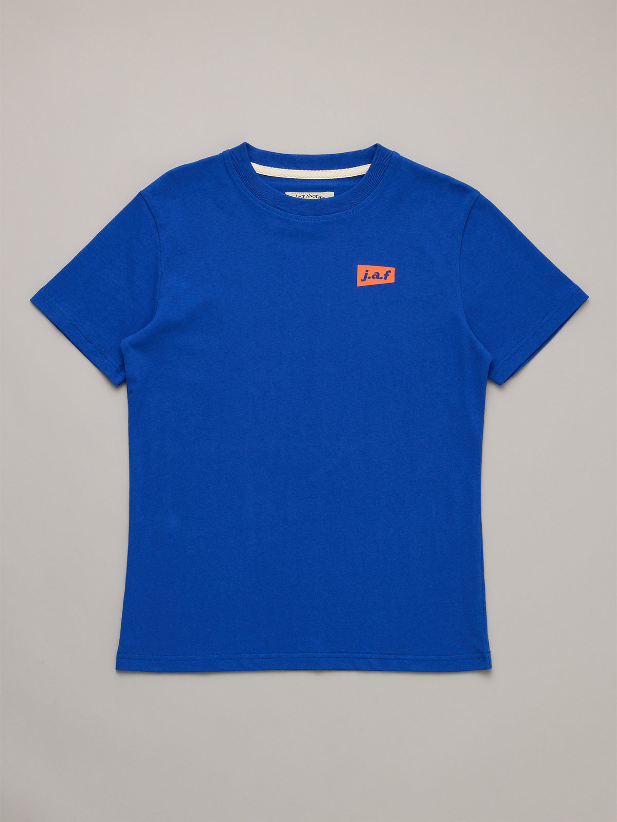 Just Another Fisherman Mini Apologies Short Sleeve Tee Cobalt