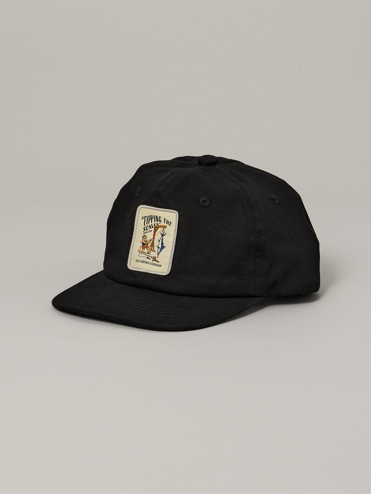 Just Another Fisherman Mini Tipping The Scales Keep Cap Black