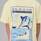 Just Another Fisherman Mini Salty Anglers Short Sleeve Tee Dawn Yellow