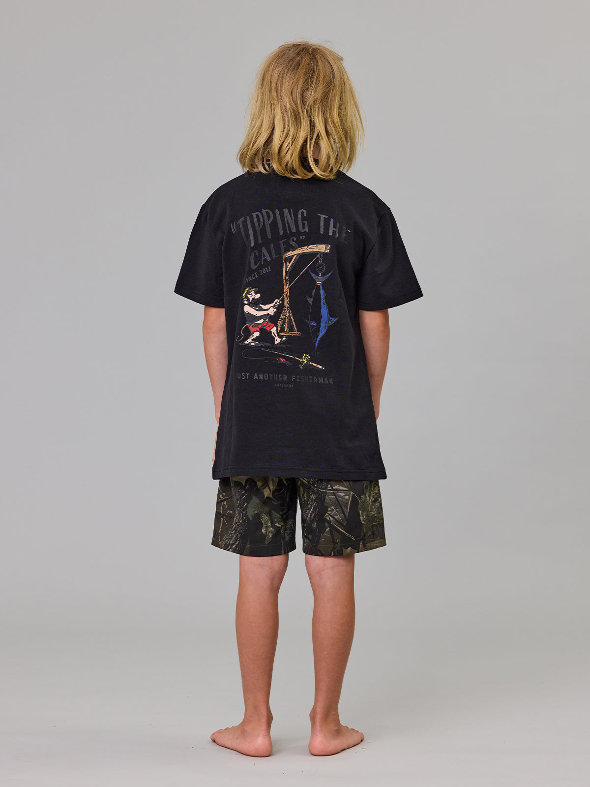 Just Another Fisherman Mini Shipyard Shorts Oak Camo