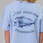 Just Another Fisherman Mini Snapper Short Sleeve Tee Washed Blue