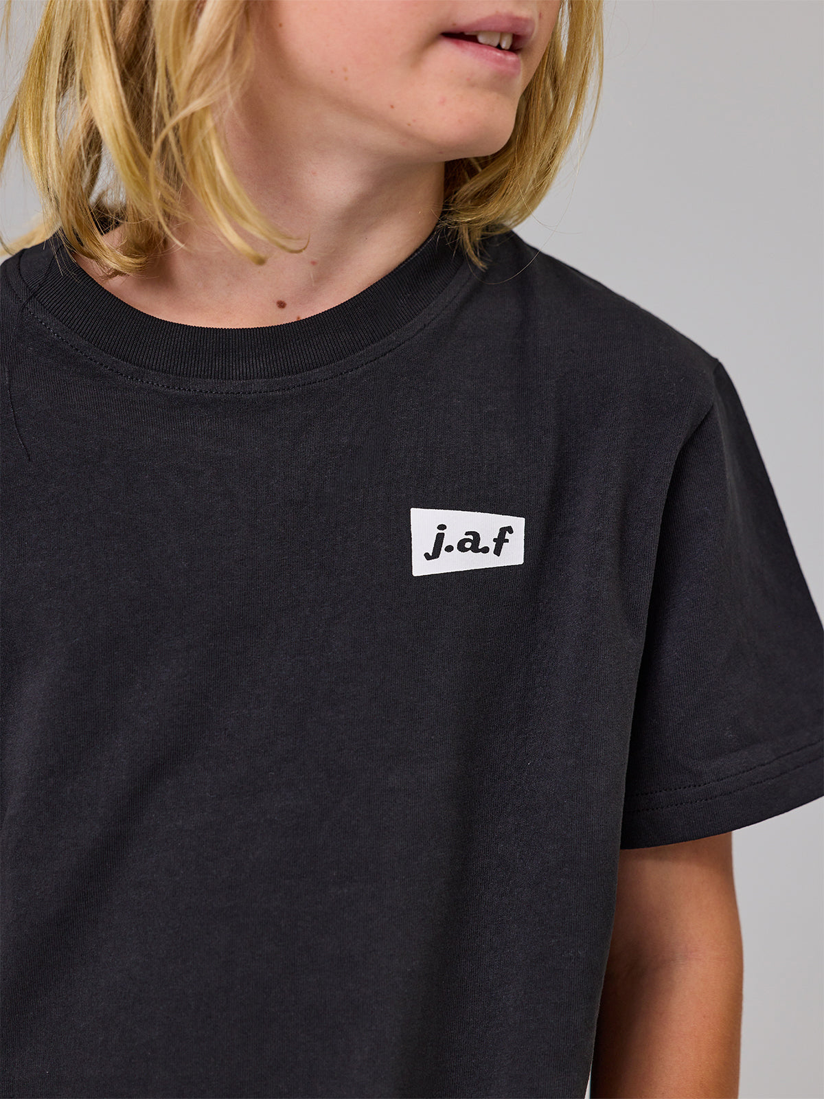 Just Another Fisherman Mini Apologies Short Sleeve Tee Black