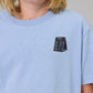 Just Another Fisherman Mini Tipping The Scales Short Sleeve Tee Washed Blue