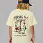 Just Another Fisherman Mini Tipping The Scales Short Sleeve Tee Dawn Yellow