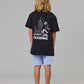 Just Another Fisherman Mini Apologies Short Sleeve Tee Black