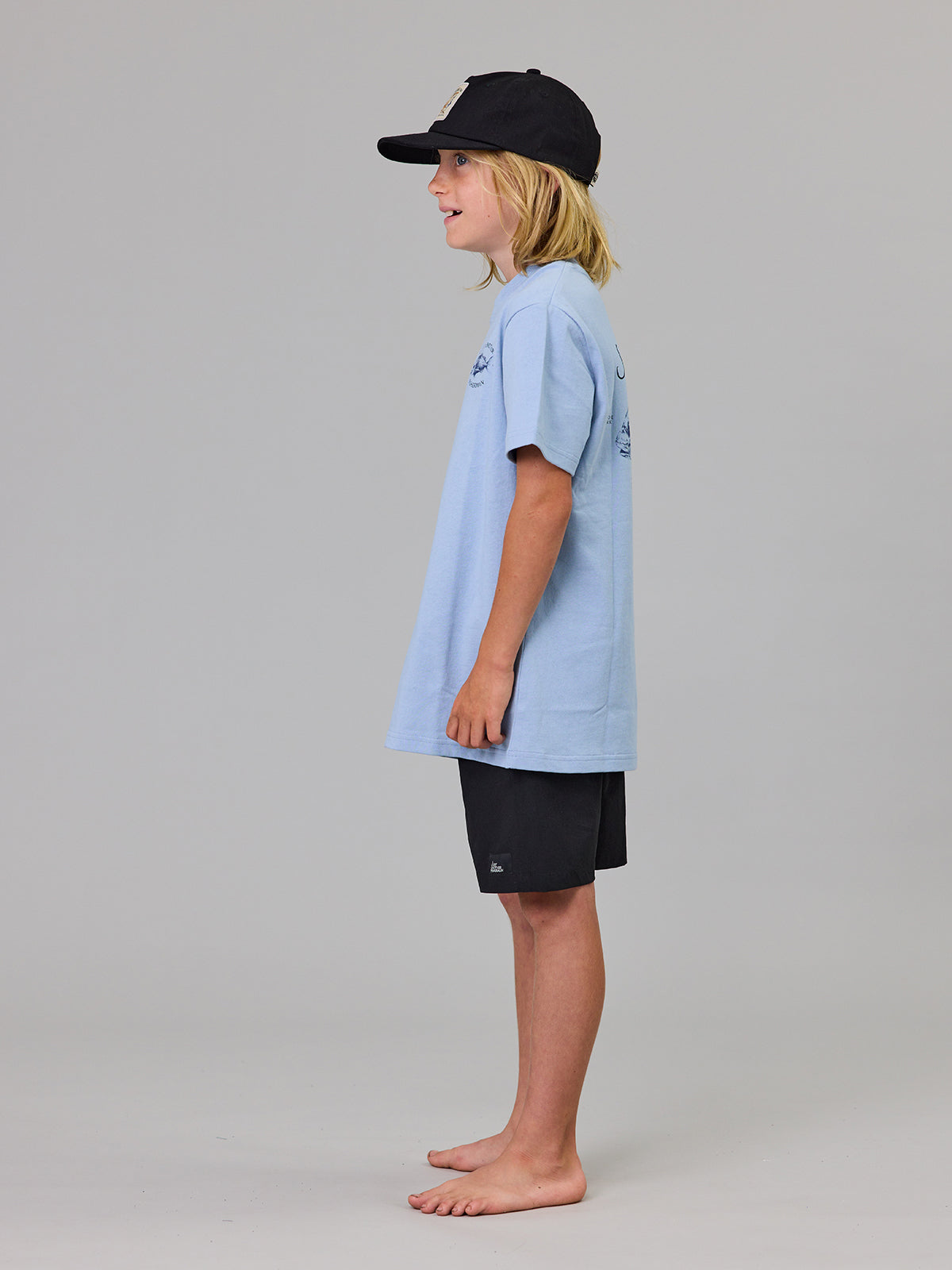 Just Another Fisherman Mini Crewman Shorts Black