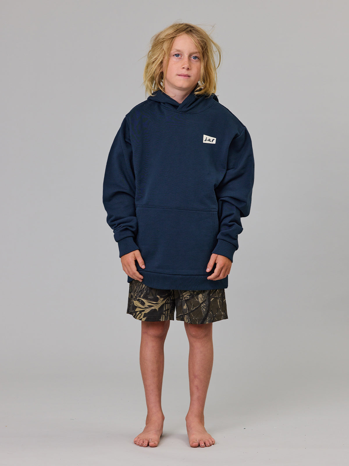Just Another Fisherman Mini Apologies Hood Navy