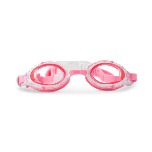 Bling2O Pearl White Beautiful Bows Swim Goggles
