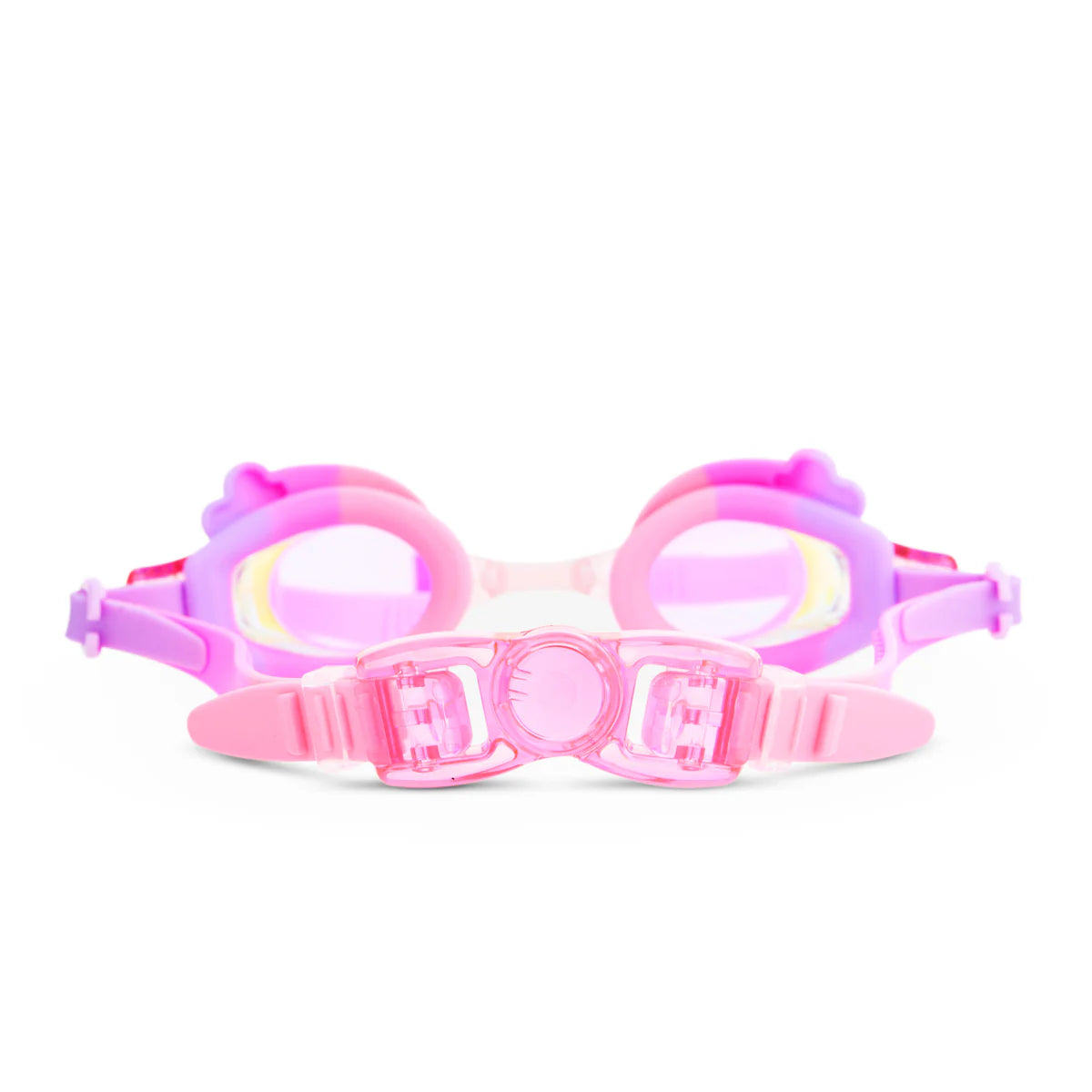 Bling2O Floating Fuchsia Rainbow Swim Goggles