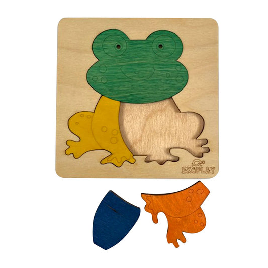 EKOPLAY Puzzle Happy Frog