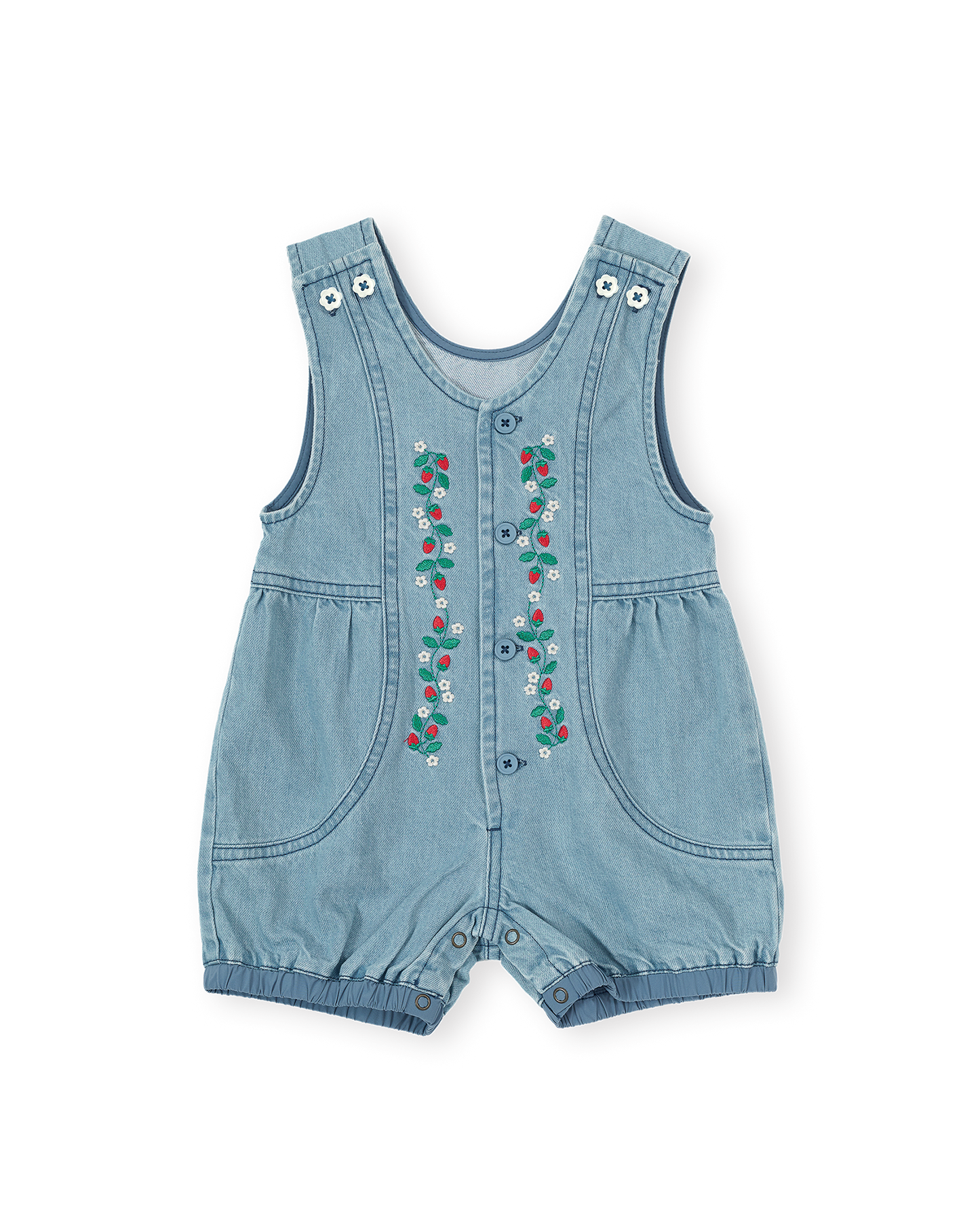 Goldie + Ace Wild Strawberry Nina Romper