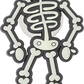 Jibbitz Glow in the Dark Skeleton
