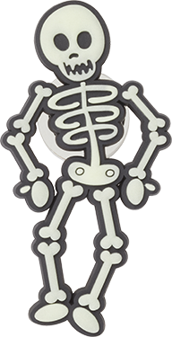 Jibbitz Glow in the Dark Skeleton