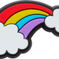 Jibbitz Rainbow With Clouds