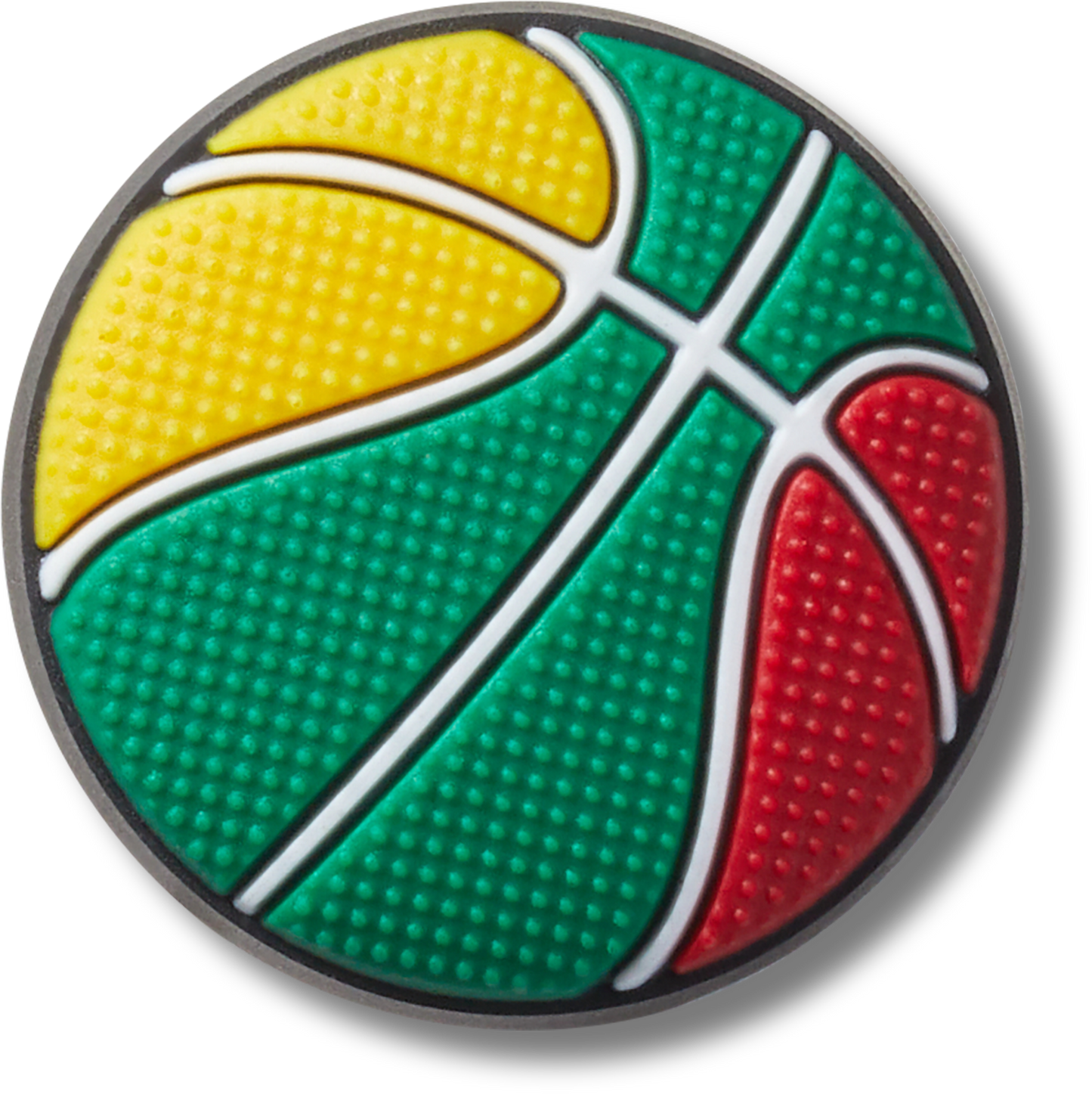 Jibbitz Multi Color Basketball