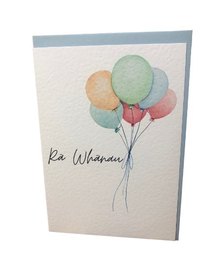 Ra Whanau “Happy Birthday” Greeting Card