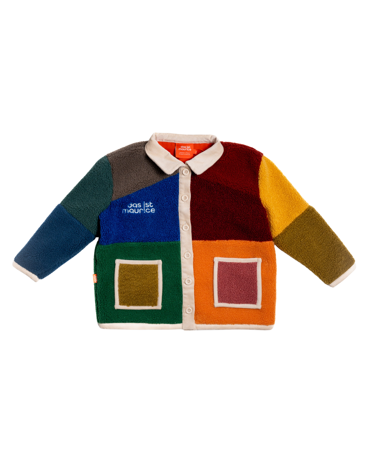 Das Ist Maurice Boucle Coat | Colour Block