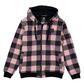 Swanndri Kid's Crooked River Wool Hoodie Pink Salt/Charcoal