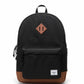 Herschel Heritage Youth Backpack | Black/Saddle Brown