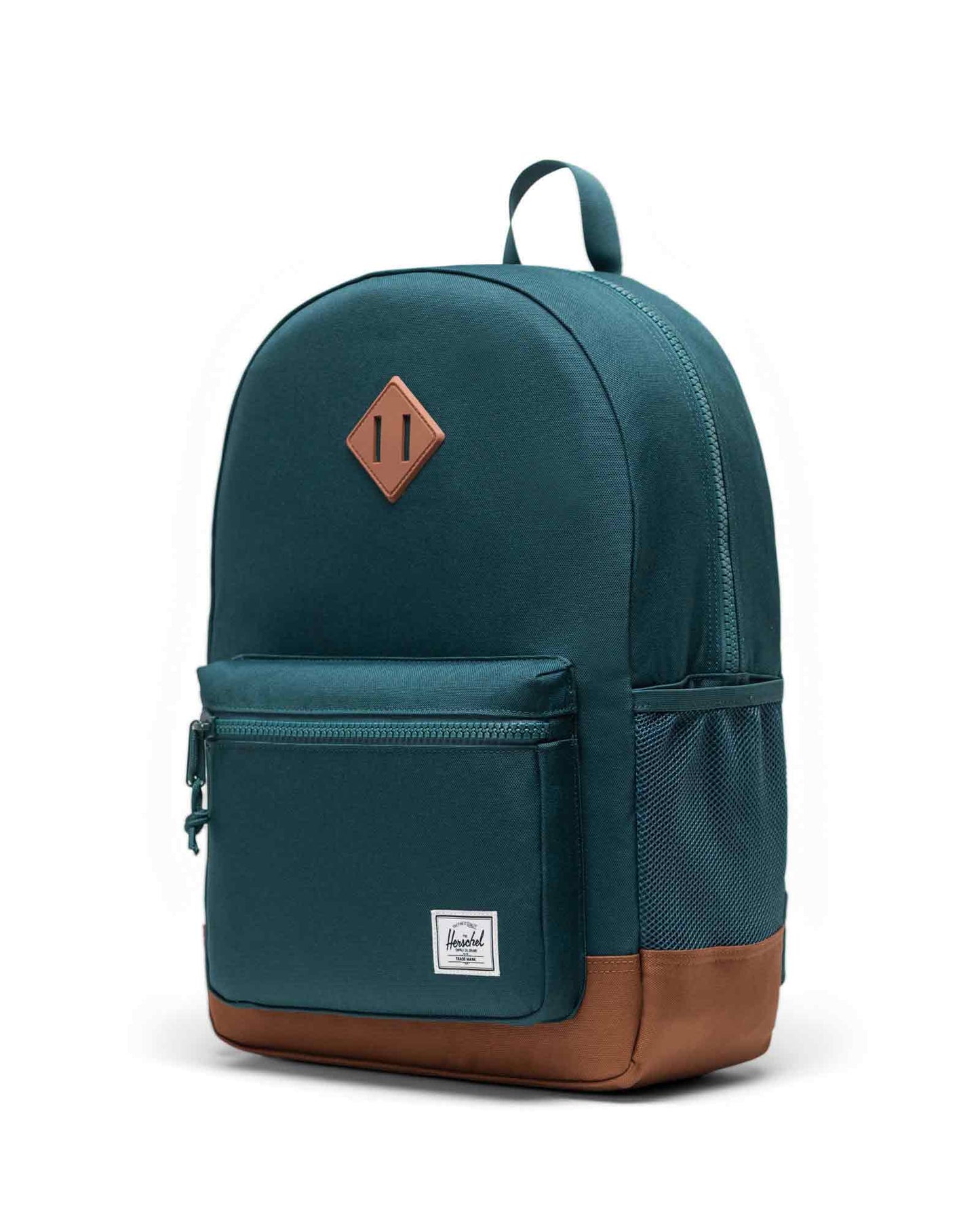 Herschel Heritage Youth Backpack | Dark Sea/Saddle Brown