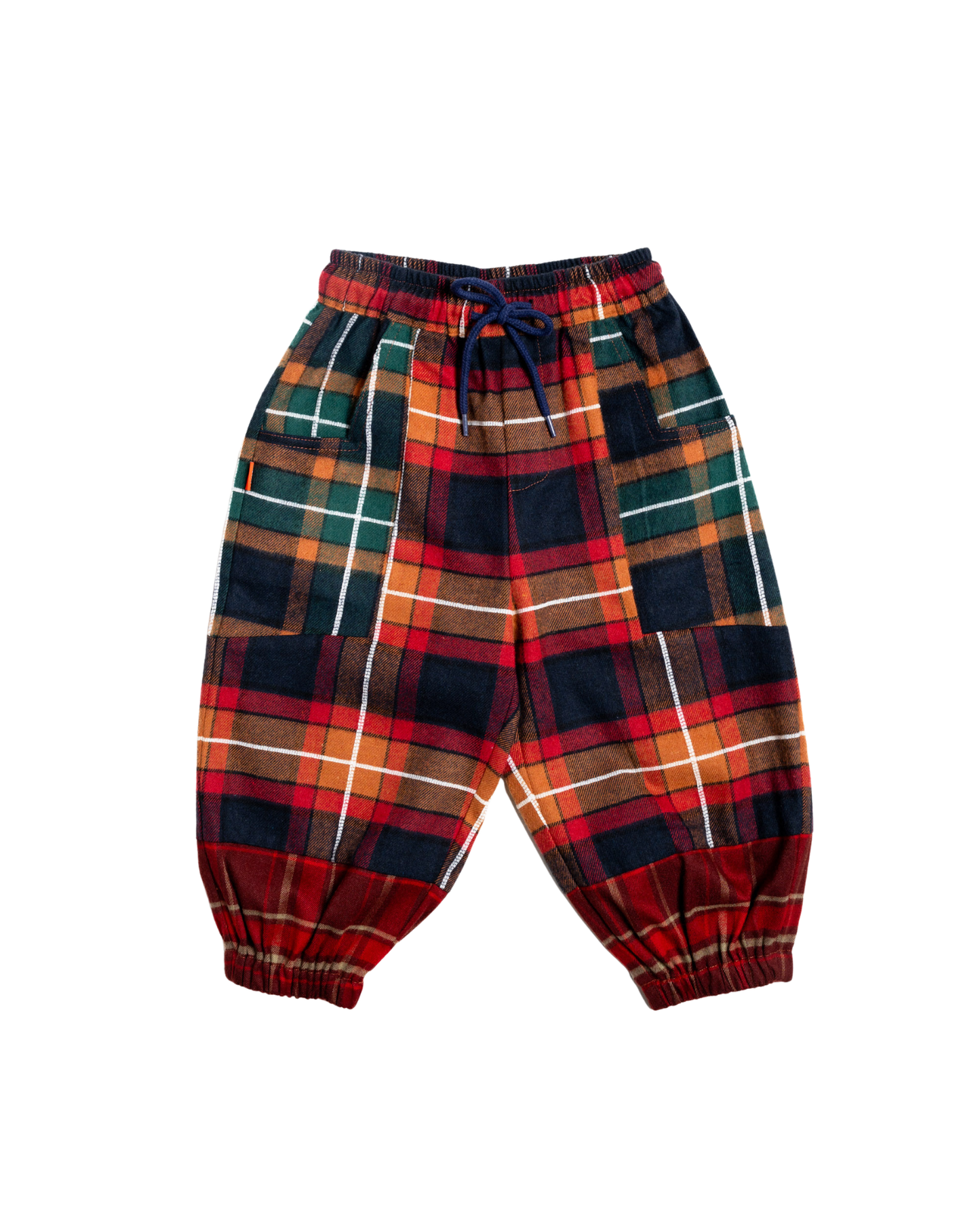 Das Ist Maurice Patched Barrel Pants | Tartan