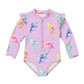 Toshi Girls Swim Bodysuit Twinkle Princess Mermaid