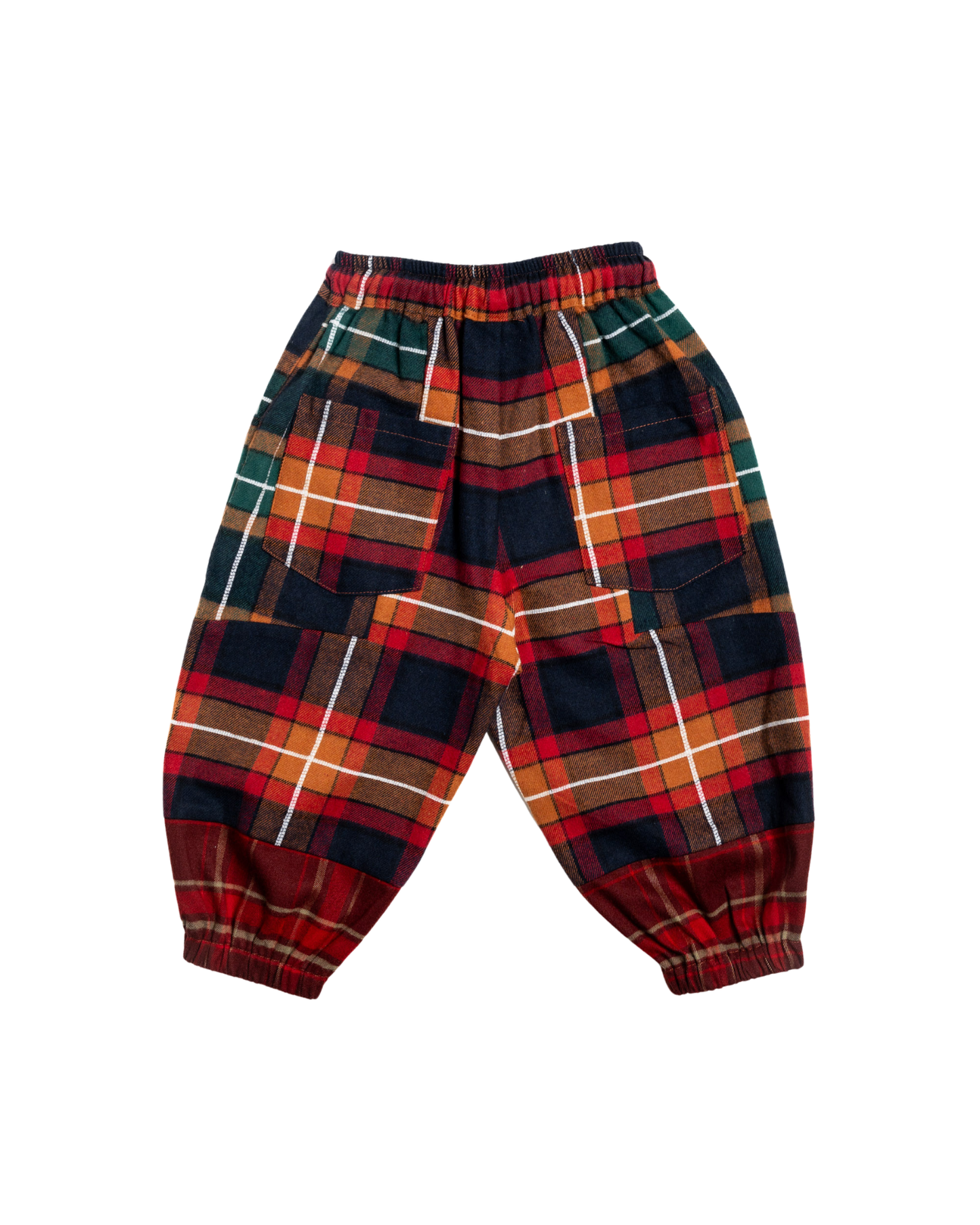 Das Ist Maurice Patched Barrel Pants | Tartan