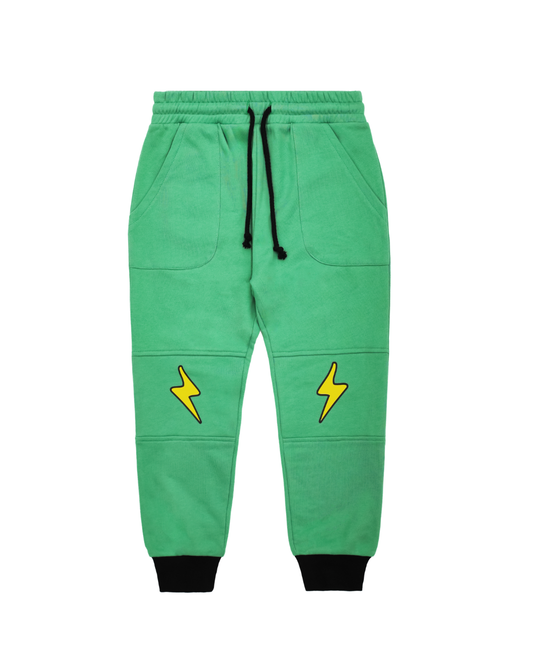 Band of Boys Green Bolt Track Pants