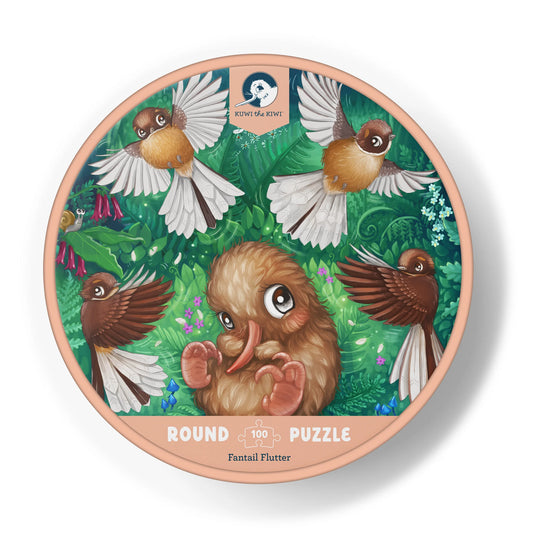 Kuwi Puzzle | Fantail Flurry 100 piece