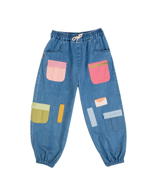 Das Ist Maurice Pocket Pants | Light Denim