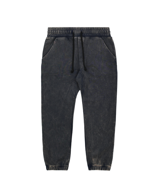 Band of Boys Black Wash Track Pants