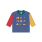 Huxbaby Colour Block Construction Top