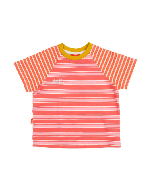 Das Ist Maurice Raglan T-Shirt | Coral