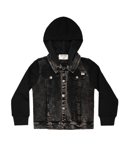Band of Boys Black Wash Denim Jacket