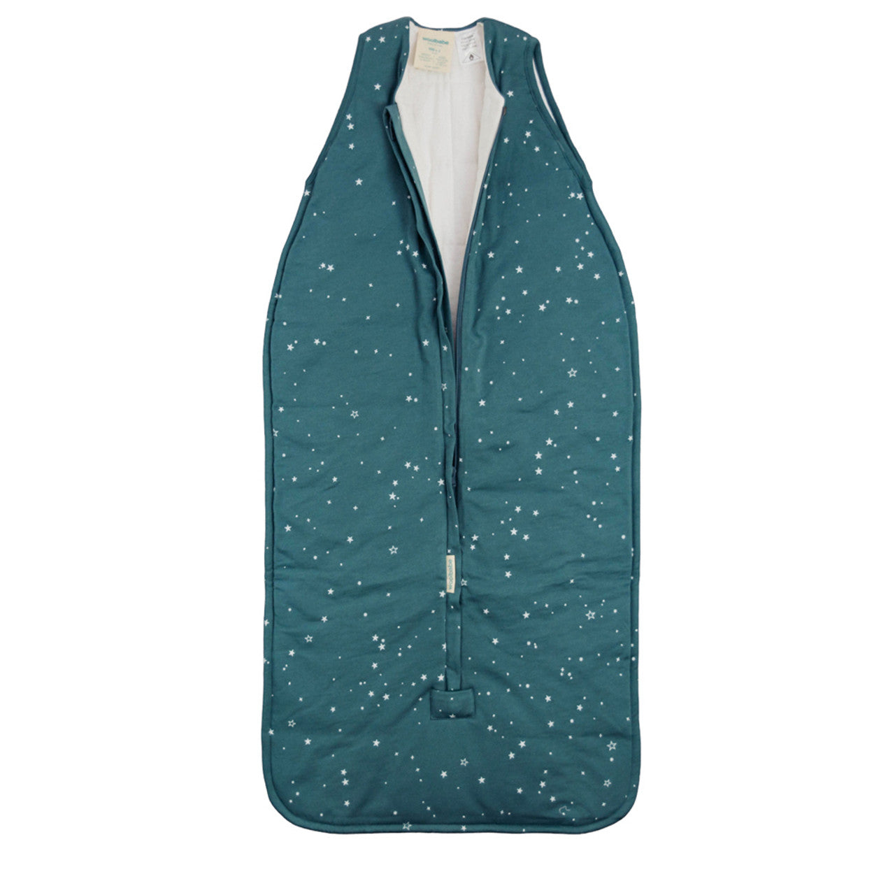 Woolbabe Duvet Front Zip Sleeping Bag Pine Stars