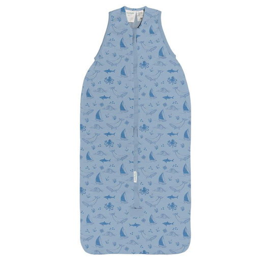 Woolbabe 3-Seasons Front Zip Sleeping Bag Glacier Sail Away